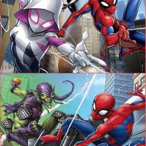 Puzzel Educa (2x48stuks) – Marvel Spider-Man