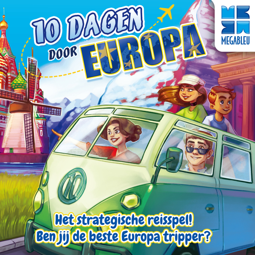10 dagen door Europa (bordspel) - Afbeelding 2