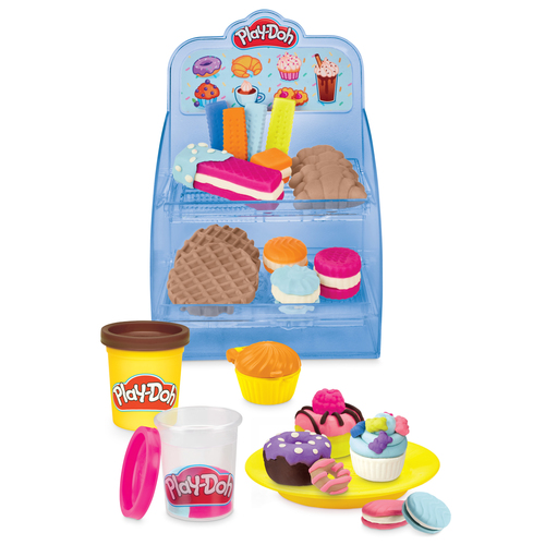 Play-Doh Kitchen Creations - Super Colorful Café Playset - Afbeelding 10