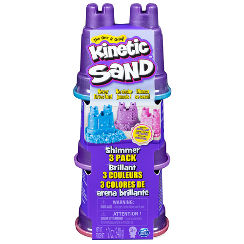 Kinetic Sand - Shimmer Sand Multi Pack (3x113gr)