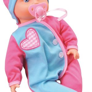 Bambolina Amore Babypop (36cm) met huilgeluidjes