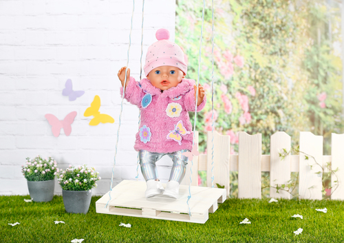 BABY Born - Pink Coat Set 43cm - Afbeelding 5