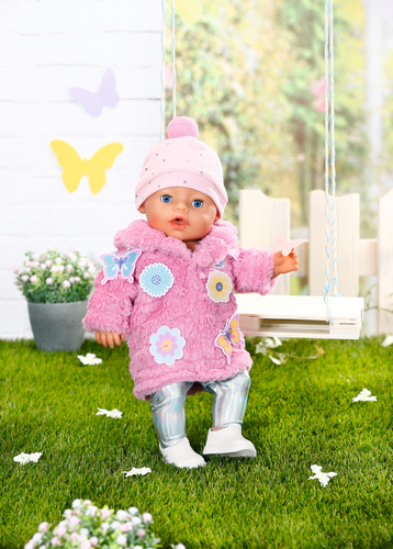 BABY Born - Pink Coat Set 43cm - Afbeelding 6