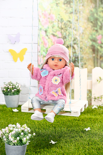 BABY Born - Pink Coat Set 43cm - Afbeelding 7