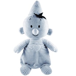 Bumba – Knuffel (corduroy/ribfluweel) 35cm – blauw