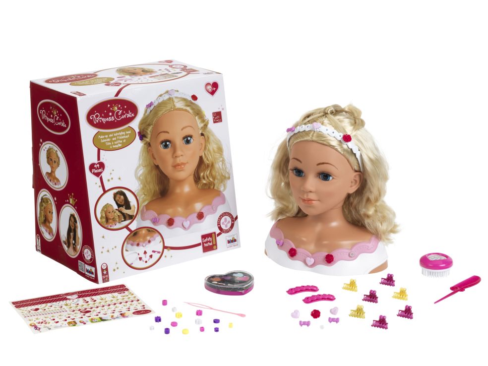 Princess Coralie - Kappershoofd + Make-up