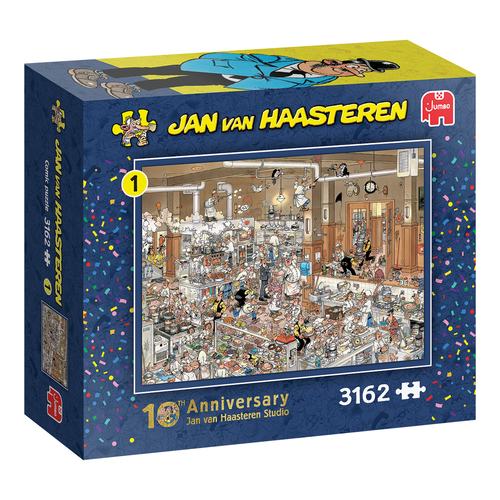Jan van Haasteren - 10 Years Anniversary Studio - Comic XXXL (30200stuks)