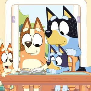 Bluey – Kleur puzzel 2-zijdig (50x35cm) – 24stuks