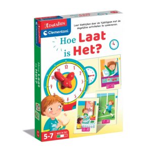 Education Clementoni – Hoe laat is het? (NL)