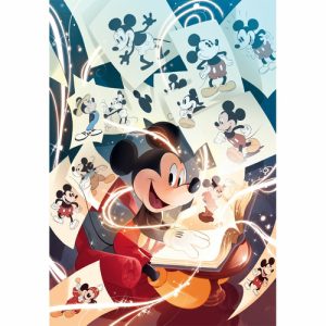 Clementoni Puzzel (1000stuks) – Disney 100 – Mickey illustrato
