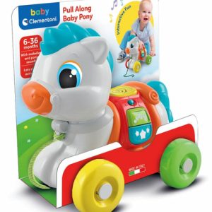 Baby Clementoni – Pull Along – Baby Pony