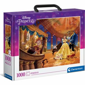 Clementoni Puzzel (1000stuks) – Brief Case Disney Princess (in koffer)