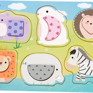 Classic World Inlegpuzzel (hout) – Dieren