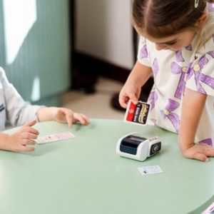 Elektronische betaalautomaat met licht/geluid