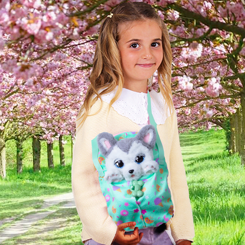 Baby Paws - Husky (interactieve knuffel) - Afbeelding 5