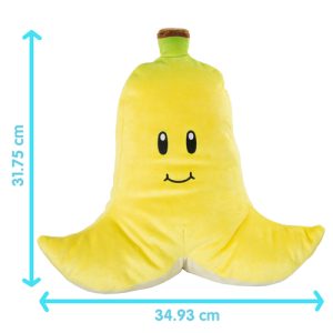 Tomy Mocchi Mocchi – Knuffel (pluche) Mario Kart Banaan