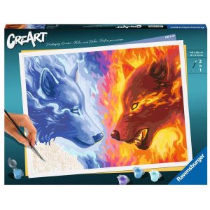 CreArt Schilderen op nummer – Fire & Ice