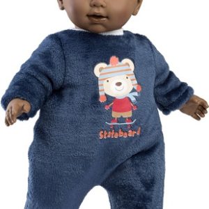 Llorens Babypop – Zareb (donker) 42cm