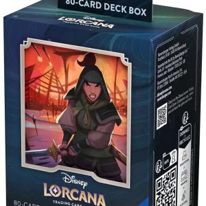 Disney Lorcana – Trading Card Game – Deck Box – Mulan (80 kaarten)