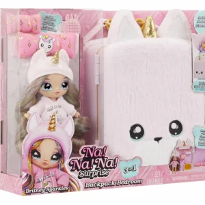 Na! Na! Na! Surprise 3-in-1 – Backpack Bedroom Playset – Witney Sparkles