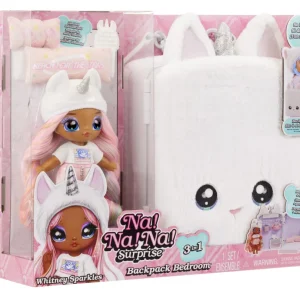 Na! Na! Na! Surprise 3-in-1 – Backpack Bedroom Playset – Witney Sparkles