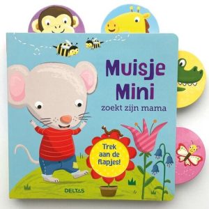 Muisje Mini zoekt zijn mama – Trek aan de flapjes!