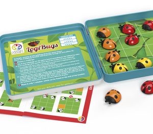 Smart Games Magnetic Travel – Logibugs (tin box)