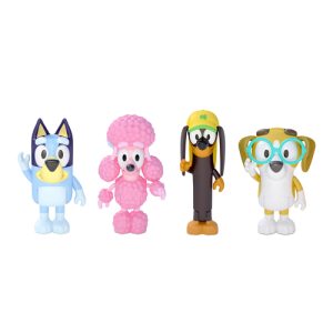 Bluey – Figurenset Bluey & Friends (4-pack)
