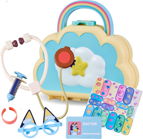 Bluey - Wolkentas Dokter Speelset (7-delig)