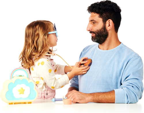 Bluey - Wolkentas Dokter Speelset (7-delig) - Afbeelding 5