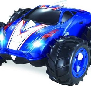 Wonky Cars R/C Mini Amphi Stunt Car – blauw