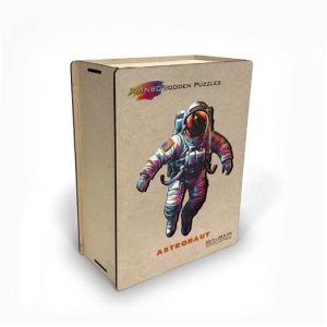 2D Rainbow Wooden Puzzel (200stuks) – Astronaut