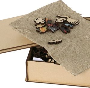 2D Rainbow Wooden Puzzel (200stuks) – Vogel