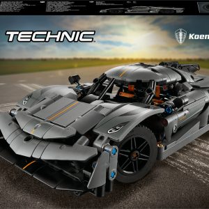LEGO Technic – Koenigsegg Jesko Absolut grijze hypercar – 42173