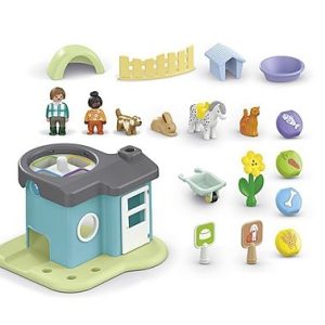 PM Junior – Dierenpension met voerautomaat – 71690