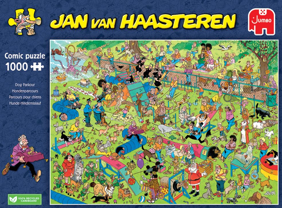 JVH Puzzel (1000 st) Hondenparcours - Afbeelding 3