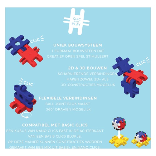 Nano Clics Creative Builders 500pcs - Afbeelding 3