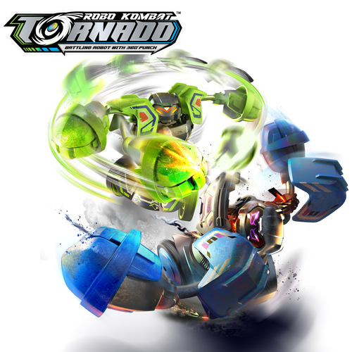 Robo Kombat Tornado Battle Pack. 5+. 3xLR06 + 2xLR03 Excl. 93886884 - Afbeelding 7