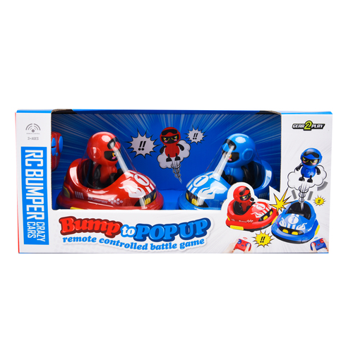 R/C Crazy Bumper Cars. 3+. 3xLR06 + 2xLR03 Excl. 33810720 - Afbeelding 6