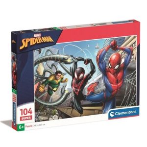 Clementoni Puzzel Spiderman 104 stuks