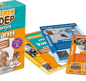 Dierenpoep weetjes kwartet