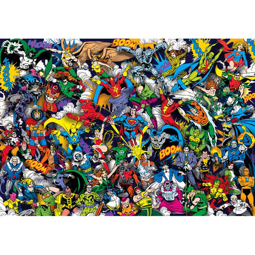 Clementoni Puzzel - DC Comics (1000 stuks) - Afbeelding 2