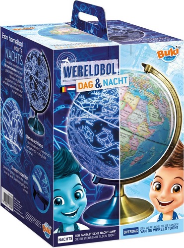 BUKI - Wereldbol Dag & Nacht