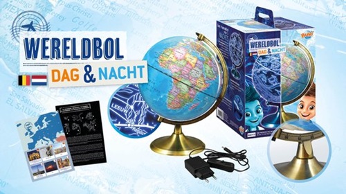 BUKI - Wereldbol Dag & Nacht - Afbeelding 4