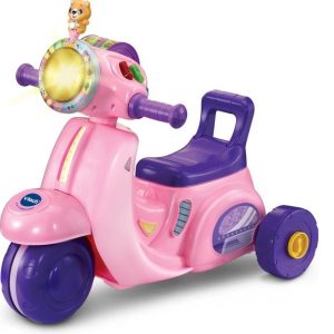 VTech 3 In 1 Loopscooter roze