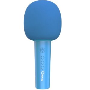 QWARE Karaoke Microfoon Blauw