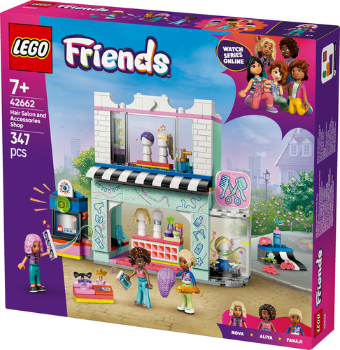 LEGO Friends Kapsalon en accesoirewinkel - 42662 - Afbeelding 6