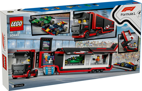 LEGO City - F1 Truck met RB20 en AMR24 F1 wagens - Afbeelding 8