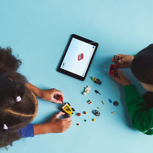 LEGO City - Raceautopakket: pizzabestelwagen vs brandweertruck - Afbeelding 3