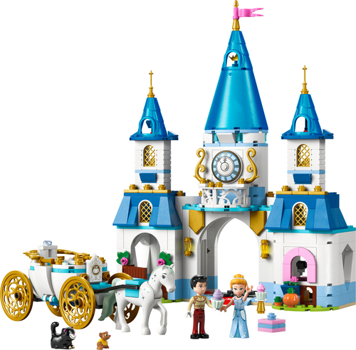LEGO Disney - Assepoesters kasteel en paardenkoets - Afbeelding 2